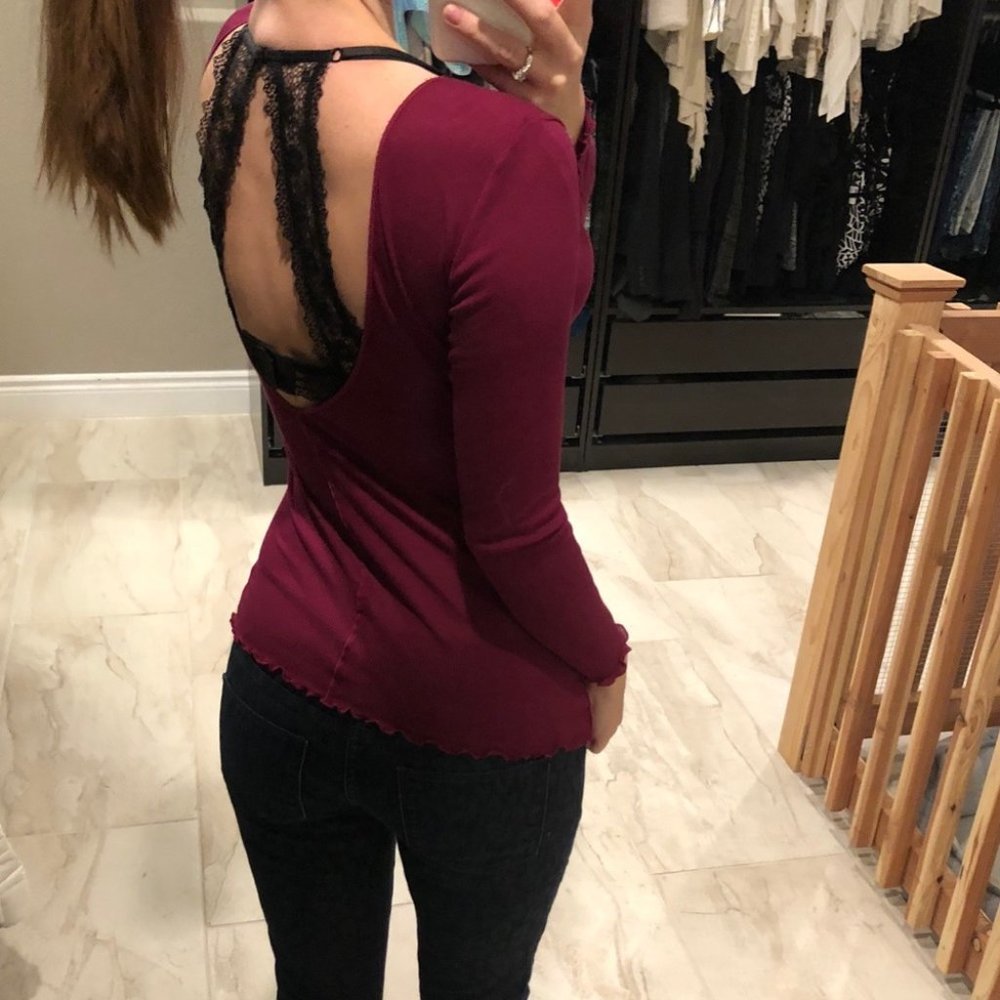 Free People long sleeves Top - Picture 2 of 8